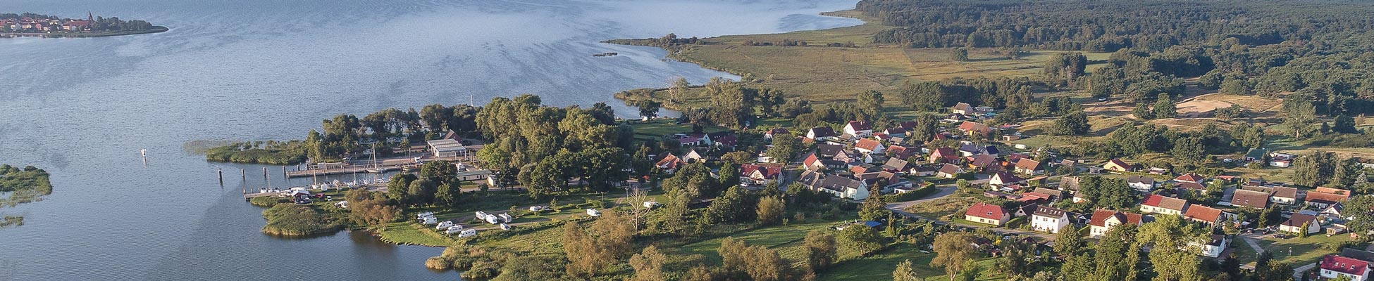 Blick auf Altwarp Blick auf Altwarp